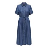 Only Onlcharis Regular Fit Bağlama Detaylı Midi Kot Elbise Bayan ELBİSE 15363971