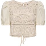 Only Onlcharıs S/S Mıx Top Jrs Kadın White Bluz - 15346915