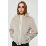 Only ONLDAHLIA REV. FUR JACKET Ekru Kadın Ceket - Bej - S