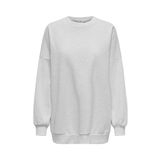 ONLY ONLDAZE L/S OVERSIZE O-NECK SWT Kadın Gri Sweatshirt - 15335172