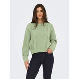 Only Onlelly Life Kadın Kazak 15351234 - Yeşil - XL