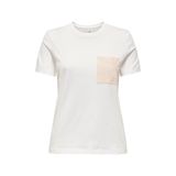 ONLY Onlenja Lıfe Beyaz Kadın T-Shirt 15369258