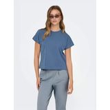 Only Onlerıca S/S Top Jrs Noos Kadın Mavi T-Shirt - 15308926