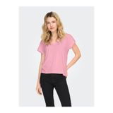 ONLY Onlfree Life Pembe Kadın T-Shirt, M Beden