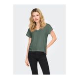ONLY Onlfree Life Yeşil Kadın T-Shirt, M Beden