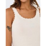 ONLY ONLGEMMA SL U-NECK KNT NOOS Kadın Beyaz Kazak - 15314659