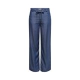 ONLY OnlGianna Charis MW Straight Pants WVNCC Kadın Pantolon Koyu Mavi (15363965)