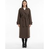 Only Onlgına Lıfe Coat Otw Kadın Kahverengi Parka - 15353049 - 000-Siyah