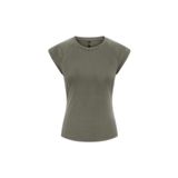Only Onlhannah Slim Fit Bisiklet Yaka T Shirt Bayan T SHİRT 15375055