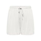 ONLY Onlhannah String Shorts Kot Şort, XS, 15348762, Beyaz, Kadın