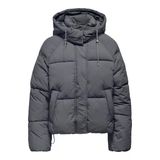 Only Onlhope Short Puffer Jacket Cc Otw Kadın Gri Mont - 15322013