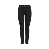 ONLY ONLHUSH MID SKIN ANK RW DNM AKM188 NOOS Kadın Siyah Denim Pantolon - 15336727