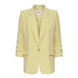 Only Onlita Regular Fit Kruvaze Yaka Blazer Bayan Ceket 15370275 SARI