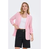 Only Onlita Regular Fit Kruvaze Yaka Blazer Ceket Bayan Ceket 15370275 - 38 - Pembe
