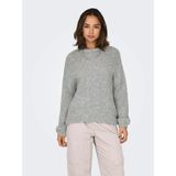 Only Onljackie Ls Pullover Kadın Kazak - Gri - XS