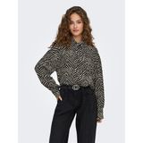 Only Onlkatty Lıfe L/s Loose Shırt Ptm Kadın Siyah Gömlek - 15341494 - XS