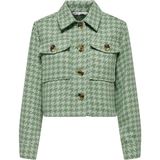 Only Onlkımmıe Short Jacket cc Otw Kadın Yeşil Mont - 15262367 - Siyah