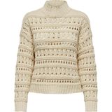 Only Onlleah Ls Hıgh Neck Kadın Örme Kazak - Yeşil-GN1116