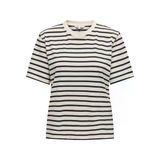 Only Onllıvına S/S Strıpe Tee Jrs Noos Kadın Beyaz T-Shirt - 15272227