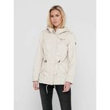 Only Onllorca Kadın Mont 15216452 Uzun Kol Midi Yeşil Dik Yaka Günlük Stil Düz Desen - XS