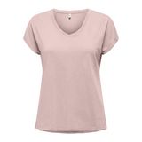 ONLY ONLLUCY LIFE SS VNECK MOSTER TOP BOX JRS Kadın Pembe T-Shirt - 15343382