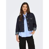 Only Onllumı Ls Jacket Dnm Pım Noos Kadın Mavi Denim Ceket - 15339977