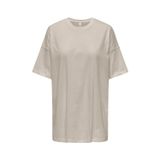 Only Onlmay Lıfe S/S Oversıze Top Jrs Kadın Bej Bluz - 15261790
