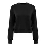 Only Onlmaya L/S Modal O-Neck Jrs Kadın Siyah Bluz - 15369155