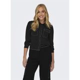 ONLY ONLMETTE SHORT CONTRAST LS SHIRT WVN Gömlek Kadın