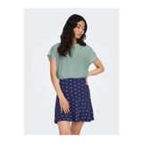ONLY Onlmolly Kadın T-shirt, Kısa Kollu, Yeşil, XS