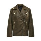 ONLY ONLMONTANA FAUX LEATHER BIKER CC OTW Biker Ceket Kadın