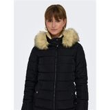 Only Onlnewcamılla Quılt Fur Hood Coat Cc Otw Kadın Mont 15304765 - XS - Desenli