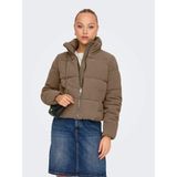 Only ONLNEWDOLLY CORDUROY PUFF Kahverengi Kadın Mont