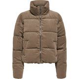 Only ONLNEWDOLLY CORDUROY PUFF Kahverengi Kadın Mont