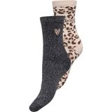 Only Onlolıvıa Leo 2-Pack Sock Acc 15371135 Only Kadın Soket Çorap - Black