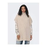 Only Onlparıs Lıfe Loose Highn Wool Vest Knt Kadın Gri Kazak - 15268869