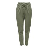 ONLY ONLPARIS Slim Fit Chino kadın pantolon, Yeşil (Deep Lichen Green), S / 34L
