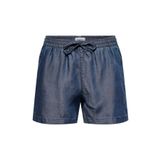 Only ONLPEMA LIFE LYOCELL DNM SHORTS NOOS Kadın Lacivert Denim Şort - 15226321