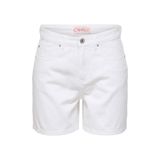Only Onlphıne Dnm Shorts Noos Kadın Beyaz Denim Şort - 15196224