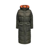 Only Onlpuk Long Puffer Cc Otw Kadın Yeşil Mont - 15260035
