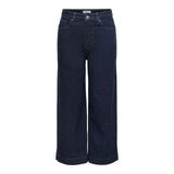ONLY ONLREGINA HW WIDE CROP DNM DIA215 NOOS Kadın Mavi Denim Pantolon - 15358320