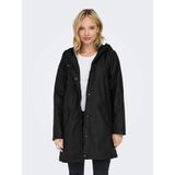 Only ONLSALLY RAINCOAT OTW NOO Siyah Kadın Mont - XS