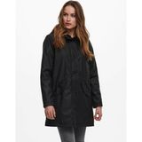 Only ONLSALLY RAINCOAT OTW NOO Siyah Kadın Mont