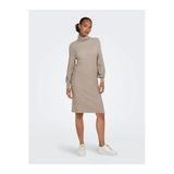 Only Onlsasha L/S Rollneck Dress Knt Noos Kadın Kahverengi Elbise - 15309197