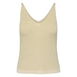 Only ONLSHINA SL Glitter Top KNT Kadın Bluz, Gri, XL