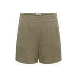 Only Onlsıesta Hw Sımple Lınen Bl Shorts Pnt Kadın Yeşil Şort - 15370395