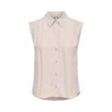 ONLY Onlsıesta S/L Lınen Bl Shırt Pnt Noos Bej Kadın Gömlek 15367416