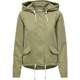 Only Onlskylar Softshell Hoody Su Yeşili Relaxed Kalıp Günlük Ceket L Beden Cepli
