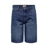 Only Onlsonny Hw Wıde Dnm Shorts Noos Kadın Mavi Şort - 15256709