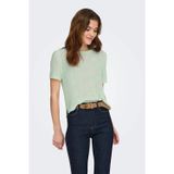 Only Onlsunny Regular Fit Bisiklet Yaka Örme Bayan Kazak 15254282 AÇIK YEŞİL